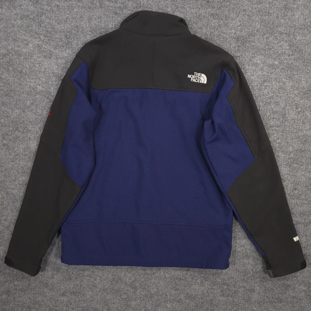 The North Face Summit Series Jacket Mens S Blue Black Windstopper Fleece Lined - Picture 7 of 13